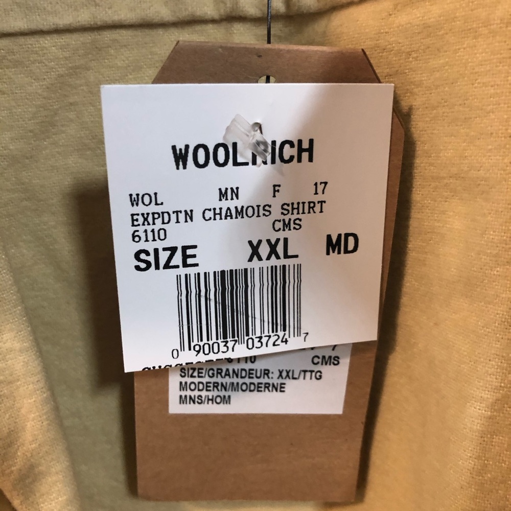 Woolrich expedition series chamois shirt